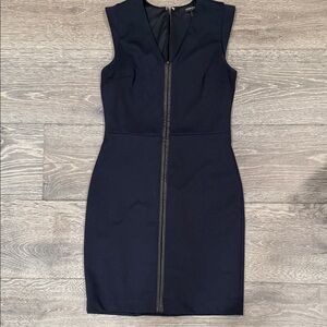 Banana Republic Navy Mini Dress